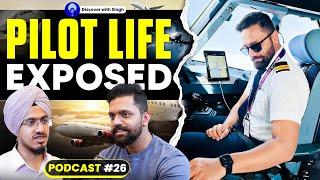 VISTARA to AIR INDIA, EXPOSING PILOT Life, SALARY, Becoming an Airline Pilot in India ‍️ | Ep 26