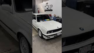 BMW e30 325is received a wash and wax!! #e30#bmwe30#detailing#transformation