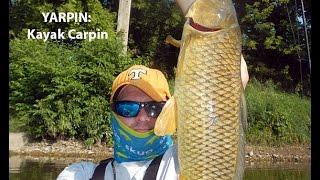 Kayak Carp Fishing with Pondboy  YARPIN Part 1