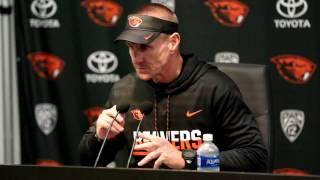 Gary Andersen after Oregon State Beavers beat Oregon Ducks, 32-24