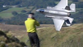 "Thrilling Mach Loop Encounter: F-18s, F16s, F-35s, & More!"