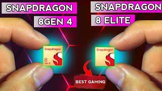 Snapdragon 8 Elite vs Snapdragon 8 Gen 4: Benchmark and test comparison