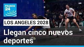 Los cinco nuevos deportes que llegarán a los Juegos Olímpicos de Los Angeles 2028