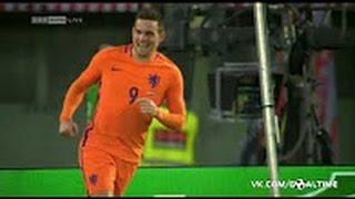 Vincent Janssen Goal Austria vs Netherlands 0-2~International Friendlies 2016