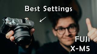 Ultimate Fujifilm X-M5 Street Photography Settings Tutorial