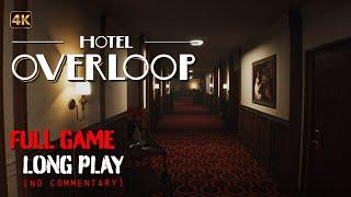 Hotel Overloop - Easy & Normal modes | Full Game Longplay Walkthrough | 4K | No Commentary