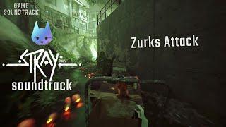 Stray (2022) - Zurks Attack Theme. Game Soundtrack. OST.