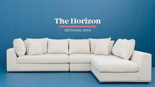 The Horizon modular sectional sofa | The Structube Collection