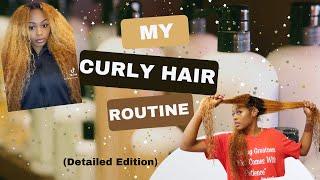 My Detailed Curly Hair Routine 2021 | Products I'm Using Right Now