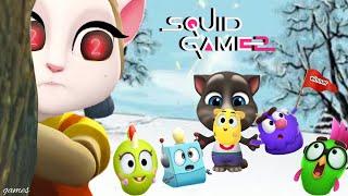 My Talking Tom Friends - AMONG US - SQUID GAME PET