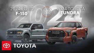 2024 Toyota Tundra vs 2024 Ford F-150 | Toyota