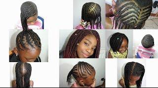 HAIRSTYLES 2017 || CORNROWS | BOXBRAIDS | CROCHET BRAIDS| BACK TO SCHOOL