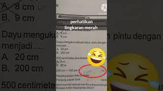 jawaban lucu di soal tes anak SD