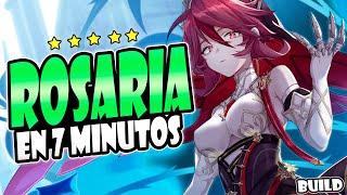 ROSARIA BUILD DEFINITIVA EN 7 MINUTOS! ️ - Guía Build Rosaria - Genshin Impact