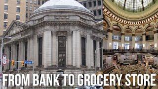 Heinen's Grocery Store Tour: From Historic Bank to Downtown Cleveland Landmark!