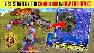 Best Conqueror Strategy for Low-End Devices | C3S7 Solo Conqueror Day 12 | Solo Conqueror Rank Push