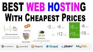 best web hosting 2024 reviews cheapest web hosting company $1 a year with cPanel and Free SSL