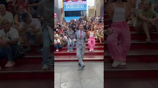 I can’t believe they joined in  #dance #trend ​#nyc #timessquare