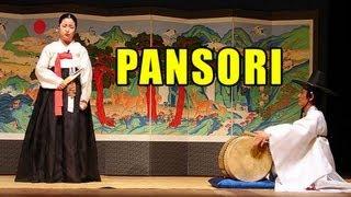 Pansori : Traditional Korean Music (Koreans in the Spotlight)