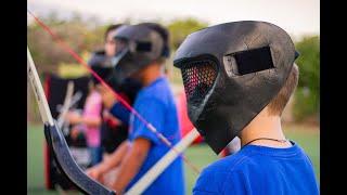 Freedom Fun Archery Tag at a Backyard Party - Played Like Dodge Ball & Popular with All Ages!