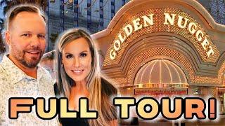 This VEGAS Hotel and Casino has more than you realized!  #goldennugget #Vegas #walkingtour