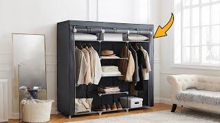 Songmics Canvas Wardrobe Review | Bedroom Furniture