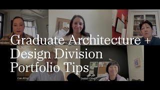 Graduate Architecture + Design Portfolio Tips | RISD Graduate Admissions | 2024-2025