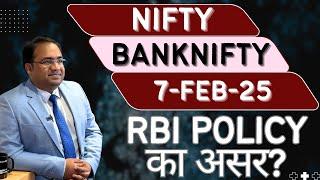 Nifty Prediction and Bank Nifty Analysis for Friday | 7 February 25 | Bank Nifty Tomorrow