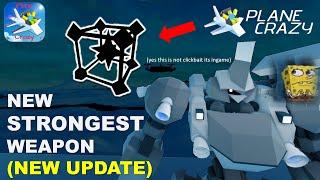 Plane Crazy's NEW Strongest Weapon?!?! | Plane Crazy New Update