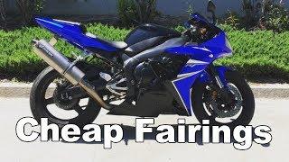 Budget Motorcycle Build: Yamaha R1 Chinese eBay Fairings Review