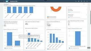 Simple WMS - SAP EWM WAREHOUSE KPIs