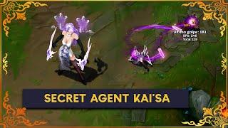 Secret Agent Kai'sa League of Legends Custom Skin by LordksOP