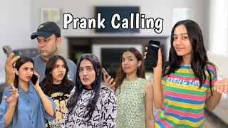 Fake calls Prank with my Family | Pakri gai | Sistrology | Rabia Faisal