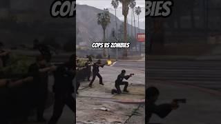 Cops try to hold out til military arrives. #gta #gtav #gta5 #grandtheftauto