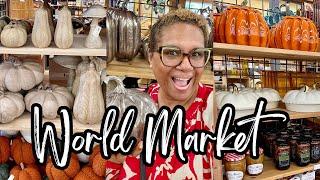 WORLD MARKET FALL DECOR 2024 • SHOP WITH ME