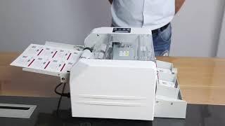 A4 Automatic Business Card Cutting Machine Electric Paper Card Cutter