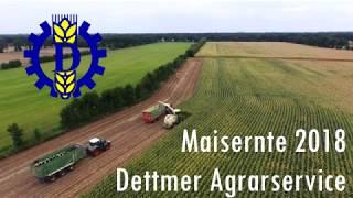 Dettmer Agrarservice Maisernte 2018