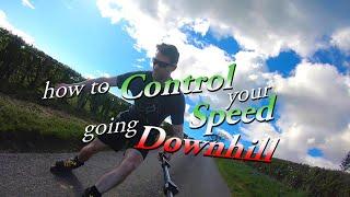 How to control your speed down hills - inline skating / Rollerblading