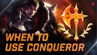 Champions you should and shouldn't use Conqueror on - LoL Guide