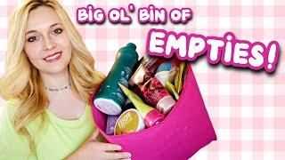 BIG OL' BIN OF SPRING EMPTIES!  Bath & Body Works Products My Family Used Last Season ️