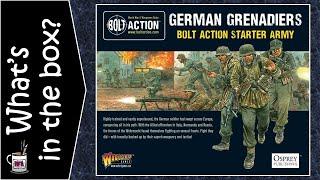 Bolt Action German Grenadiers starter box: Unboxing and review