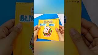 Diy Mystery Mini Sandwich  blind bag|paper craft fun #shorts #shortsfeed #shortsvideo #blindbag