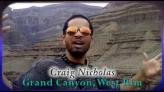 Craig Nicholas at the Grand Canyon, West Rim