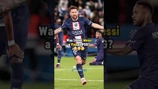 Was Messi a flop at PSG?  #football