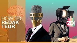 Wie wird man Redakteur/in? | How to: ZDF | ZDI talents