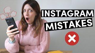 10 MISTAKES NEW INSTAGRAMMERS MAKE: and how to fix them for better Instagram growth 2023