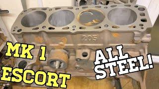 2.3 Race Pinto Rebuild - Part 2 - Bottom End Prep + Bearing Clearance Checking