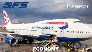 TRIP REPORT | British Airways - 747 400 - New York (JFK) to London (LHR) | Economy