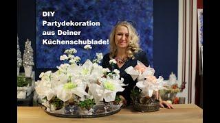 die zürcherin #diy Partydekoration aus Deiner Küchenschublade. #floraldesign #deutsch