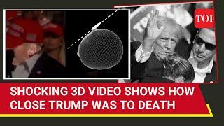 Watch Trump’s Miraculous Near-Miss Headshot In Stunning 3D Video | Watch